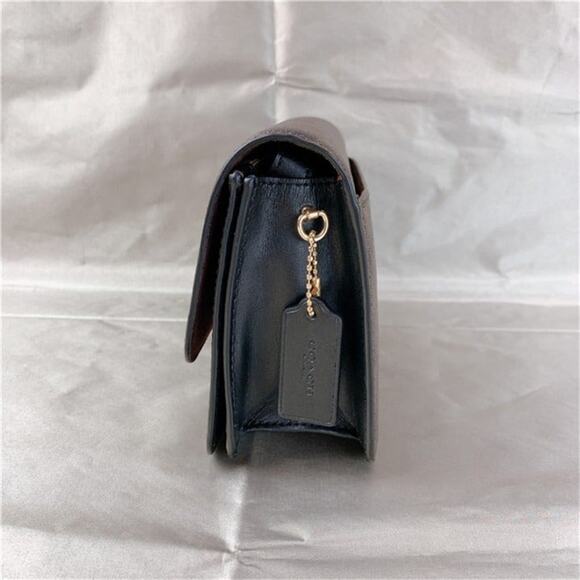 Coach C5592 Mini Brynn Crossbody In Signature Canvas Brown/Black - Picture 3 of 6